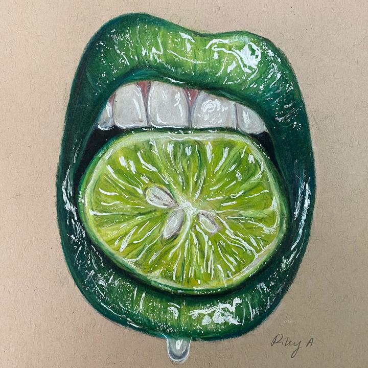 Lemon Lips Drawing | Sitelip.org